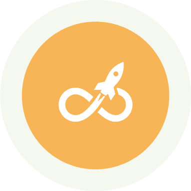 wht-mks-us-diff-cntr-img Always Keep Progressing logo in orange circle graphic