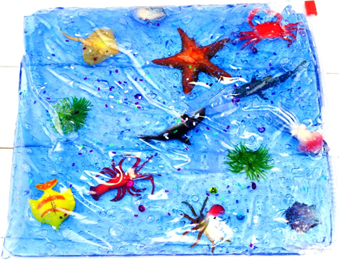 Ocean Themed Sensory Bag