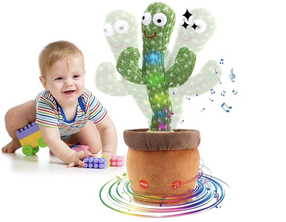 MIAODAM Dancing Cactus Talking Cactus available on Amazon 