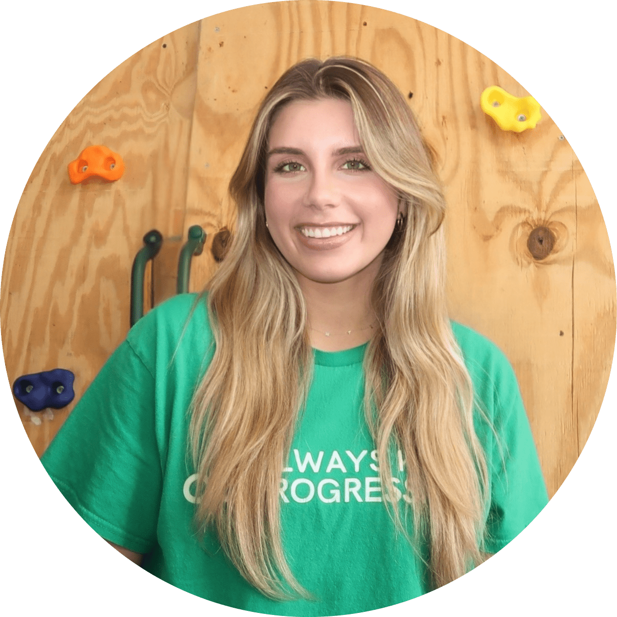 Ivanna Ortiz, workspace manager at Always Keep Progressing