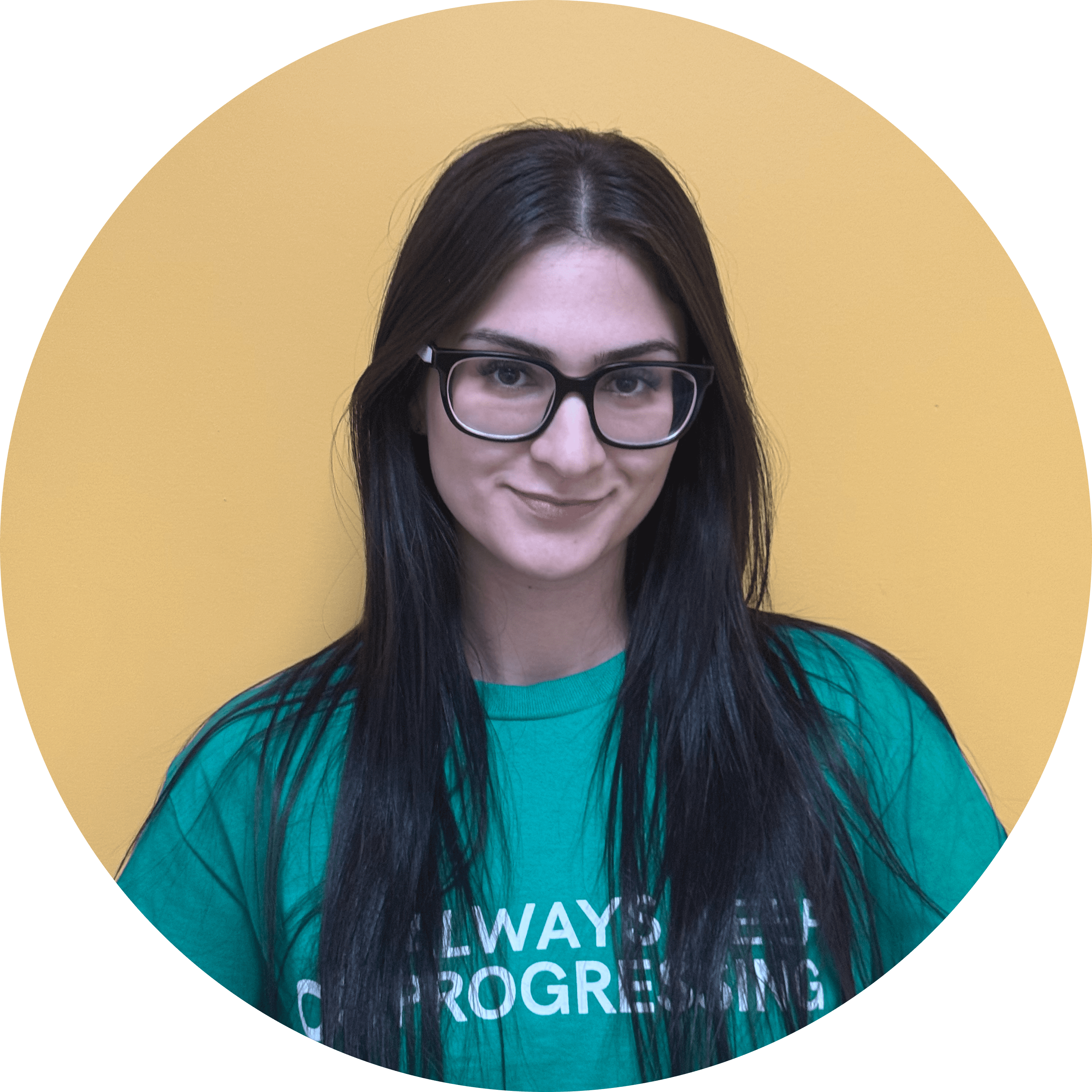 Ivanna Ortiz, workspace manager at Always Keep Progressing