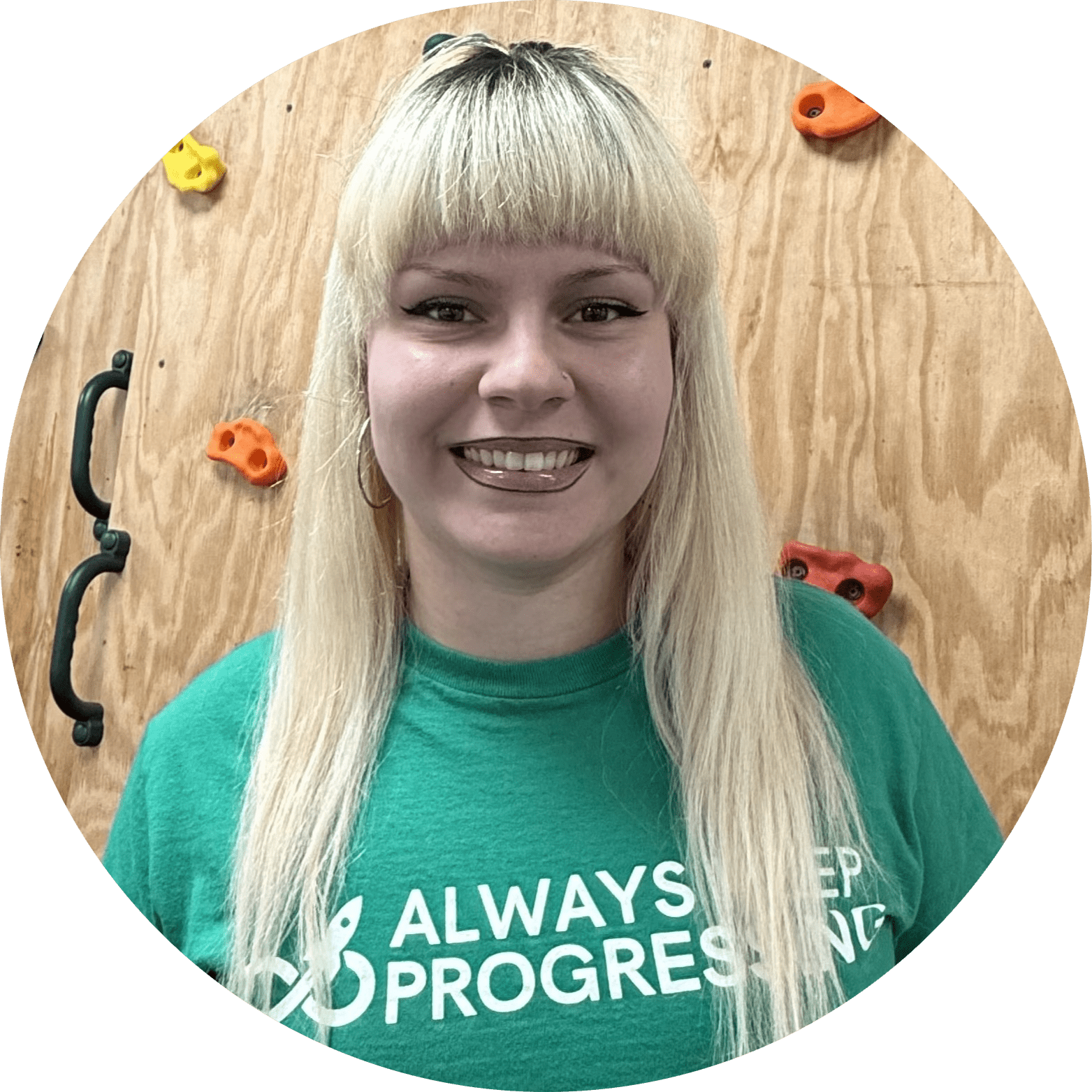 Ivanna Ortiz, workspace manager at Always Keep Progressing